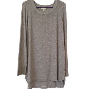 Revolution Gray Tunic Sweatshirt Relaxed Fit